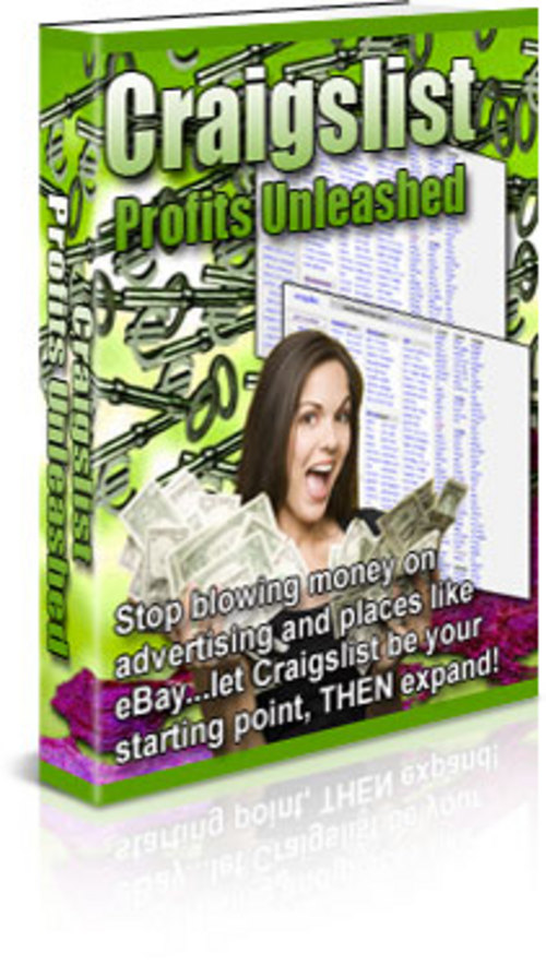 Product picture Craigslist Profits Unleashed (PLR)